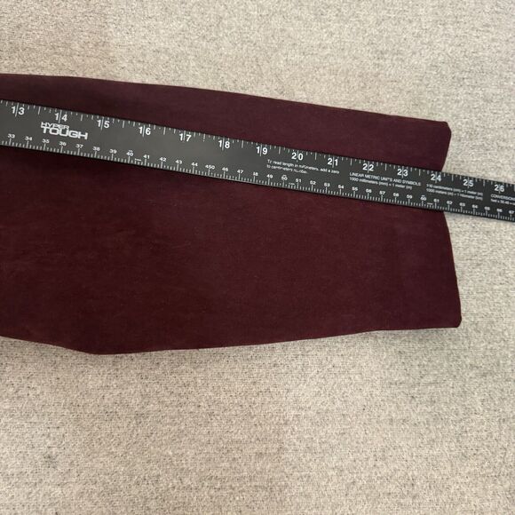 Susan Graver Blazer Women 1X Wine Embroidered Jacket Office Corporate WorK Party - Picture 8 of 10